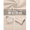 image:imageCOOFANDY Mens Oxford Shirt Long Sleeve Dress Shirt Casual Button Down ShirtKhaki