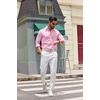 image:imageCOOFANDY Mens Oxford Shirt Long Sleeve Dress Shirt Casual Button Down ShirtPink