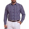 Navy White Red Plaid