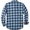 image:imageCOOFANDY Mens 635 oz Flannel Shirts Long Sleeve Button Down Shirt Casual Shirts Work Shirts for MenBlueBlack Plaid