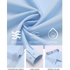 image:imageCOOFANDY Mens Long Sleeve Dress Shirts Untucked Business Casual ShirtsLight Blue