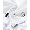 image:imageCOOFANDY Mens Long Sleeve Dress Shirts Untucked Business Casual ShirtsWhiteblack