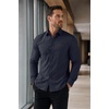 image:imageCOOFANDY Mens Muscle Fit Dress Shirts Stretch Long Sleeve Button Down ShirtNavy Blue