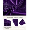 image:imageCOOFANDY Mens 2 Piece Velour Tracksuit Full Zip Jackets Pants Velvet Jogging Suits Sweatsuit SetLight Purple