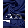 image:imageCOOFANDY Mens Slim Fit Mock Turtleneck T Shirt Casual Basic Knitted Long Sleeve Pullover SweaterDeep Blue