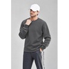 image:imageCOOFANDY Mens Sweatshirt Crew neck lightweight Fleece Pullover TshirtDark Grey