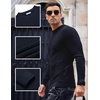 image:imageCOOFANDY Men Dress Crewneck Sweater Pullover Knit Long Sleeve Casual Slim Fit SweaterNavy Blue