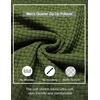 image:imageCOOFANDY Men Dress Crewneck Sweater Pullover Knit Long Sleeve Casual Slim Fit SweaterSeaweed Green