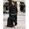 image:imageCOOFANDY Mens Tracksuits 2 Piece Set Full Zip Hoodie Jogging Sweat SuitsBlack