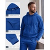 image:imageCOOFANDY Mens Tracksuits 2 Piece Set Full Zip Hoodie Jogging Sweat SuitsBlue