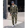 image:imageCOOFANDY Mens Tracksuits 2 Piece Set Full Zip Hoodie Jogging Sweat SuitsCamo 2