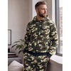 image:imageCOOFANDY Mens Tracksuits 2 Piece Set Full Zip Hoodie Jogging Sweat SuitsCamo 2
