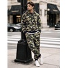 image:imageCOOFANDY Mens Tracksuits 2 Piece Set Full Zip Hoodie Jogging Sweat SuitsCamo 2