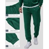 image:imageCOOFANDY Mens Tracksuits 2 Piece Set Full Zip Hoodie Jogging Sweat SuitsDark Green
