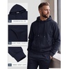 image:imageCOOFANDY Mens Tracksuits 2 Piece Set Full Zip Hoodie Jogging Sweat SuitsNavy Blue