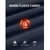 image:imageCOOFANDY Mens Polar Fleece Vest Lightweight Sleeveless Zip Up Jacket WarmDark Blue