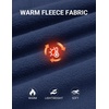 image:imageCOOFANDY Mens Polar Fleece Vest Lightweight Sleeveless Zip Up Jacket WarmNavy Blue