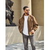 image:imageCOOFANDY Mens T Shirts Long Sleeve Cotton Blend TShirts Casual Crew Neck Soft Basic Tee ShirtsBlackWhiteDark Gray 3 Pack