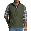 image:imageCOOFANDY Mens Polar Fleece Vest Lightweight Sleeveless Zip Up Jacket WarmArmy Green 02
